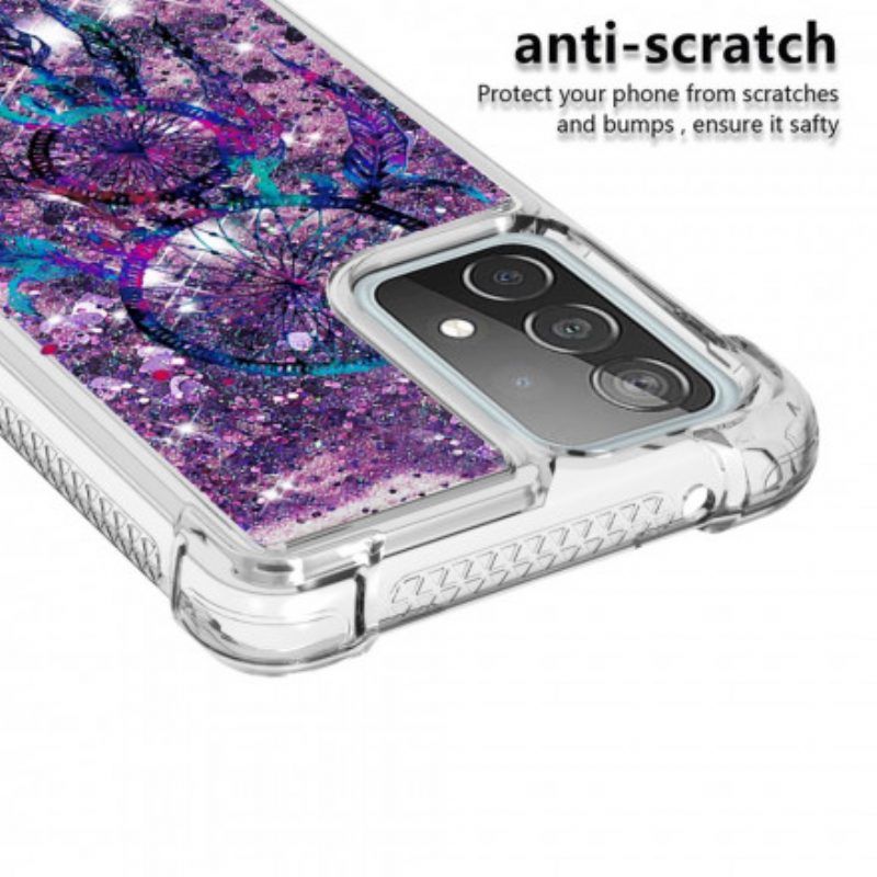 Hoesje voor Samsung Galaxy A52 4G / A52 5G / A52s 5G Glitter Dromenvanger