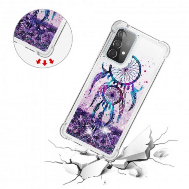 Hoesje voor Samsung Galaxy A52 4G / A52 5G / A52s 5G Glitter Dromenvanger