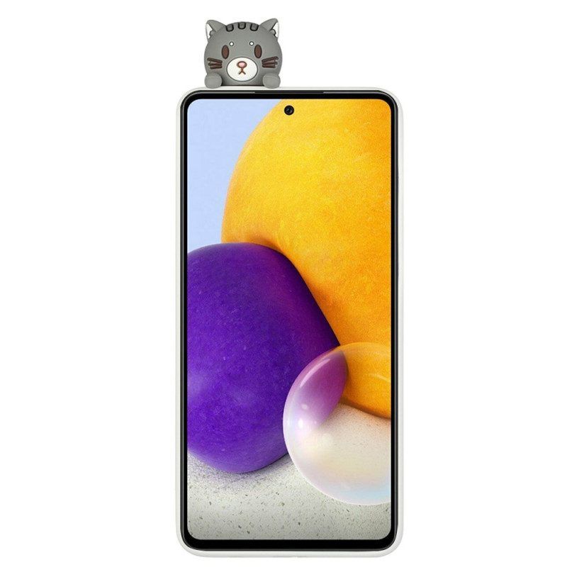 Hoesje voor Samsung Galaxy A53 5G 3d Kat