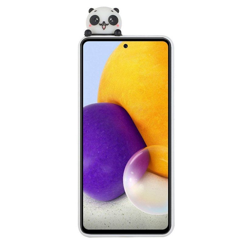 Hoesje voor Samsung Galaxy A53 5G Pandaplezier 3d