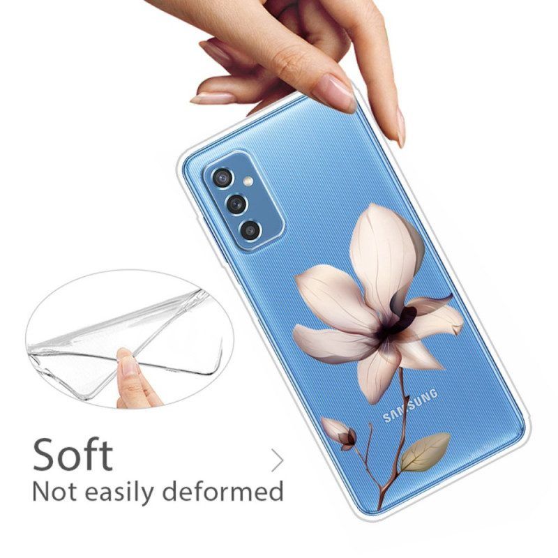 Hoesje voor Samsung Galaxy M52 5G Breekbare Bloem