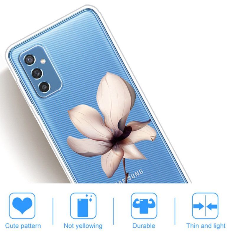 Hoesje voor Samsung Galaxy M52 5G Breekbare Bloem