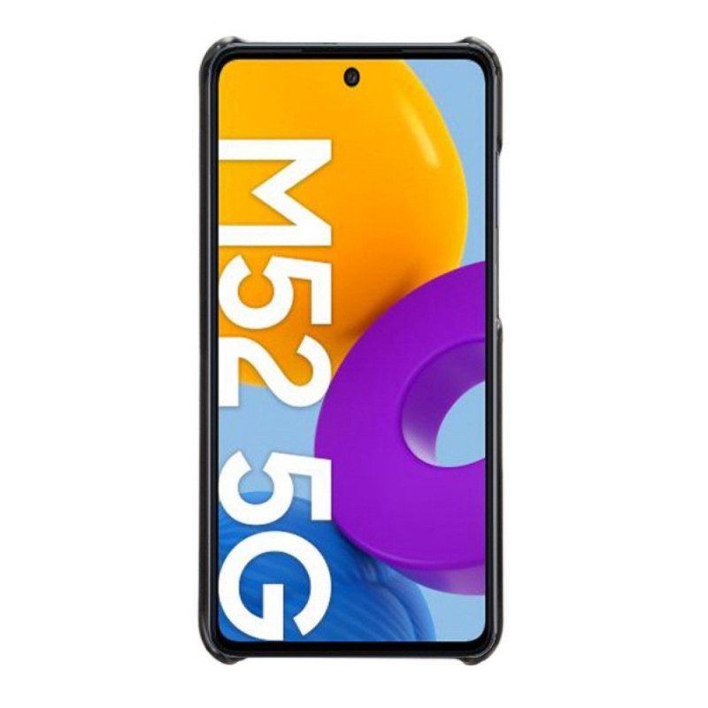 Hoesje voor Samsung Galaxy M52 5G Ksq Leereffect