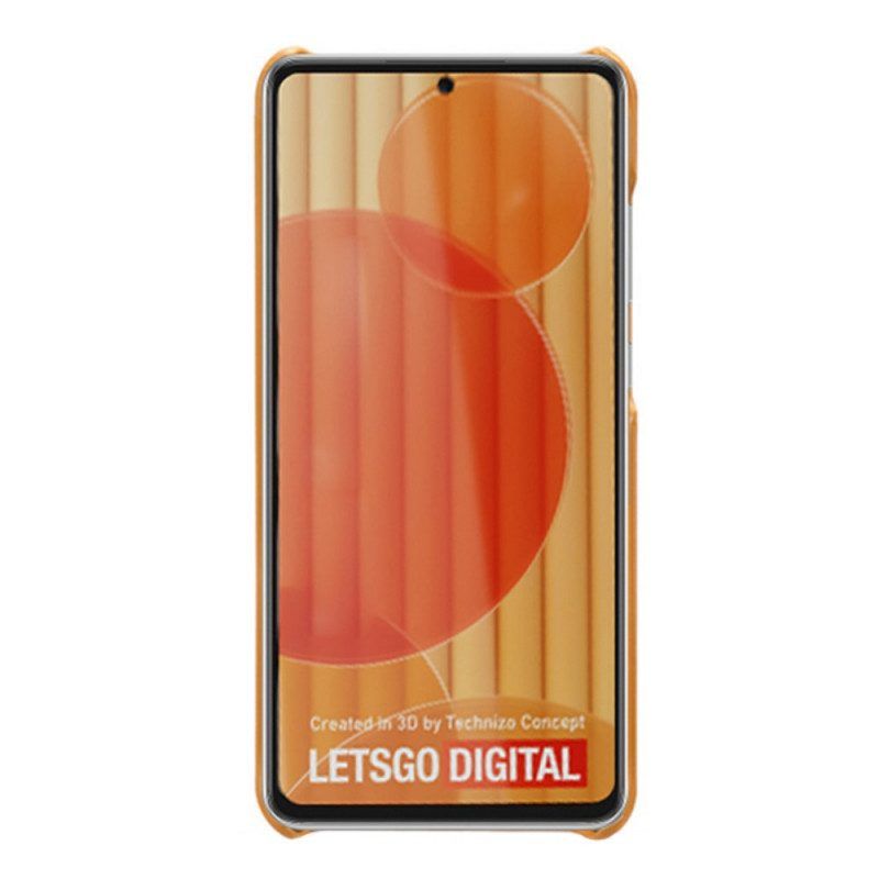 Hoesje voor Samsung Galaxy M53 5G Ksq Leereffect