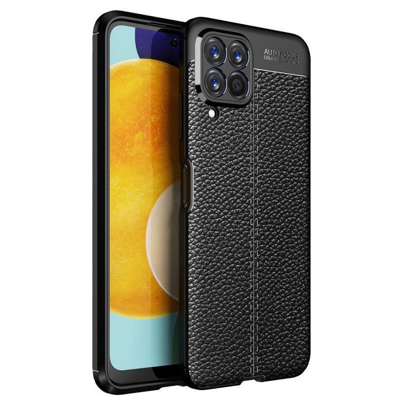 Hoesje voor Samsung Galaxy M53 5G Lychee Lederen Stijl