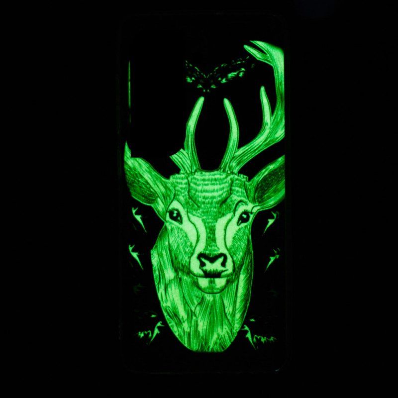 Hoesje voor Samsung Galaxy S22 5G Fluorescerende Majestueuze Herten