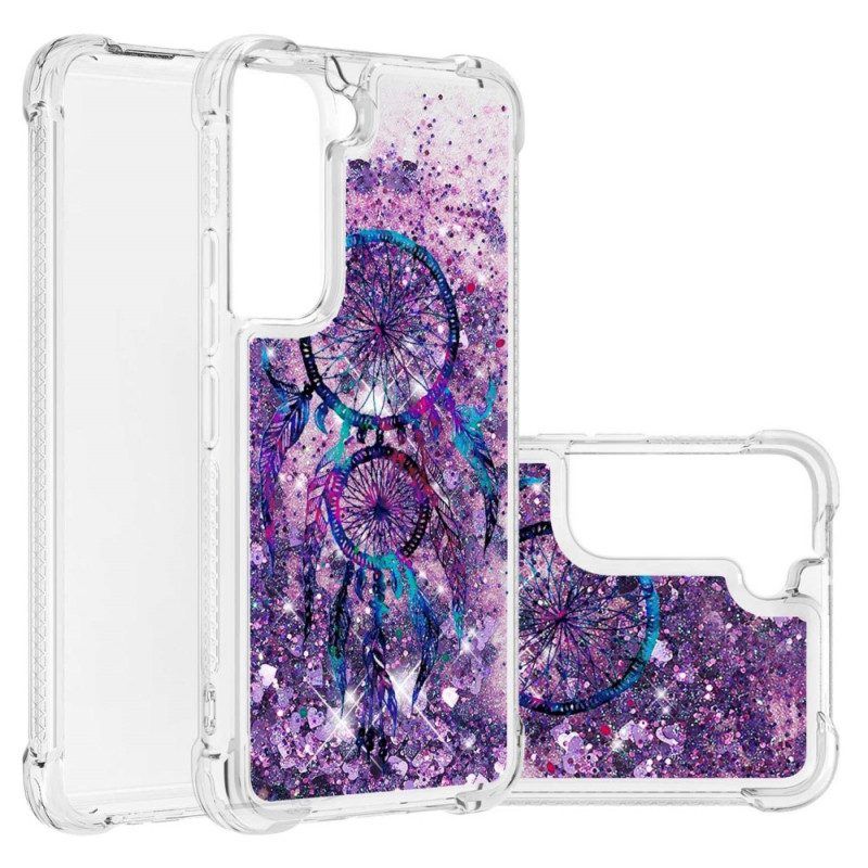 Hoesje voor Samsung Galaxy S22 5G Glitter Dromenvanger