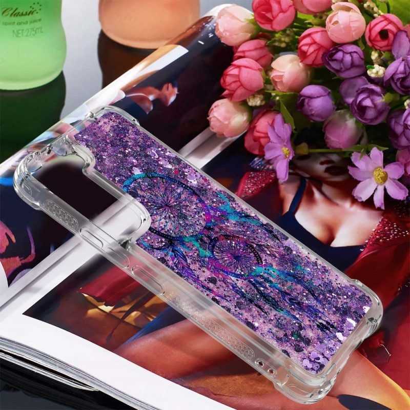 Hoesje voor Samsung Galaxy S22 5G Glitter Dromenvanger