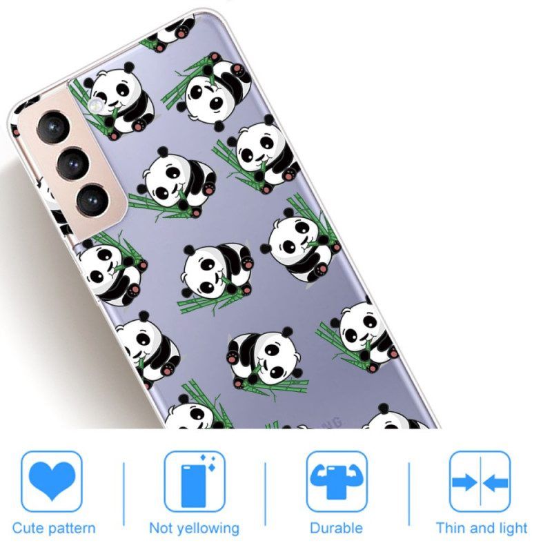 Hoesje voor Samsung Galaxy S22 5G Kleine Panda's