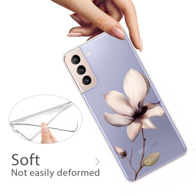 Hoesje voor Samsung Galaxy S22 5G Premium Bloemen