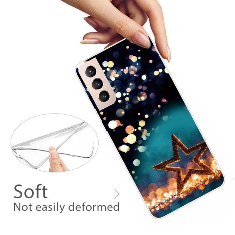 Hoesje voor Samsung Galaxy S22 Plus 5G Flexibele Ster