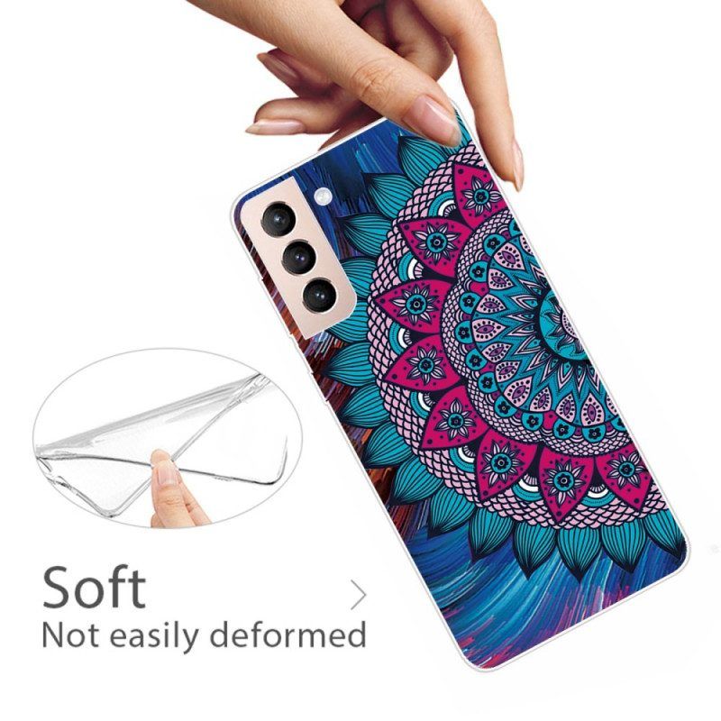 Hoesje voor Samsung Galaxy S22 Plus 5G Kleurrijke Mandala