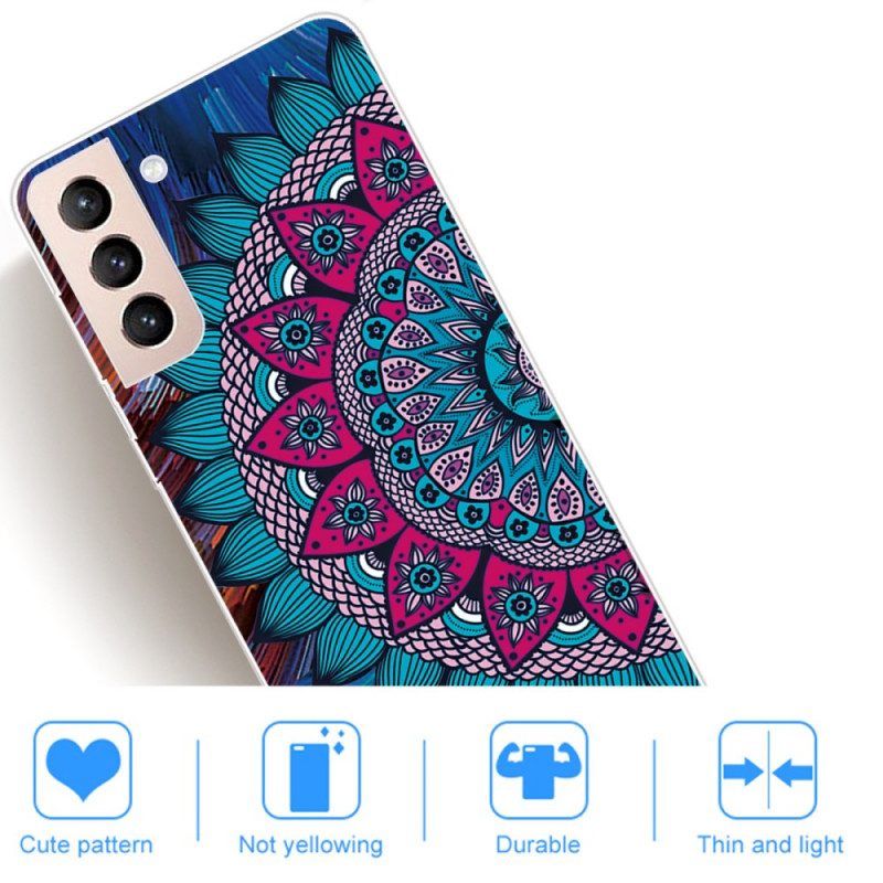 Hoesje voor Samsung Galaxy S22 Plus 5G Kleurrijke Mandala