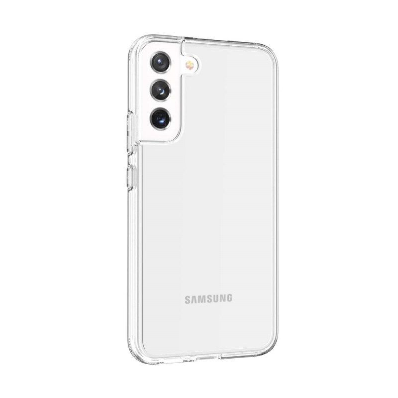 Hoesje voor Samsung Galaxy S22 Plus 5G Transparant Hybride Gekleurd