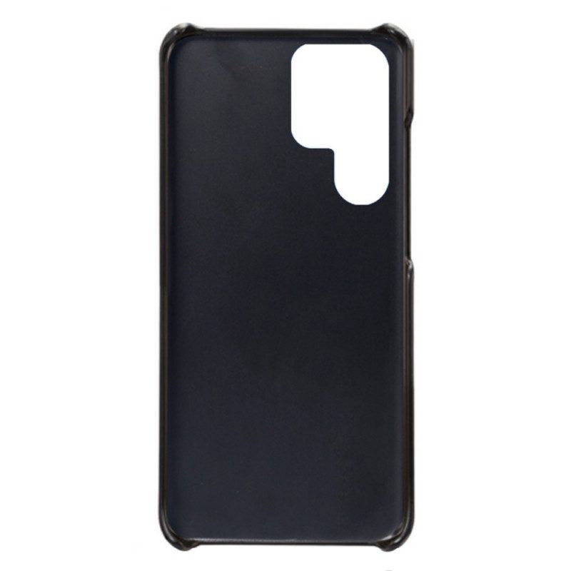 Hoesje voor Samsung Galaxy S22 Ultra 5G Ksq Leereffect