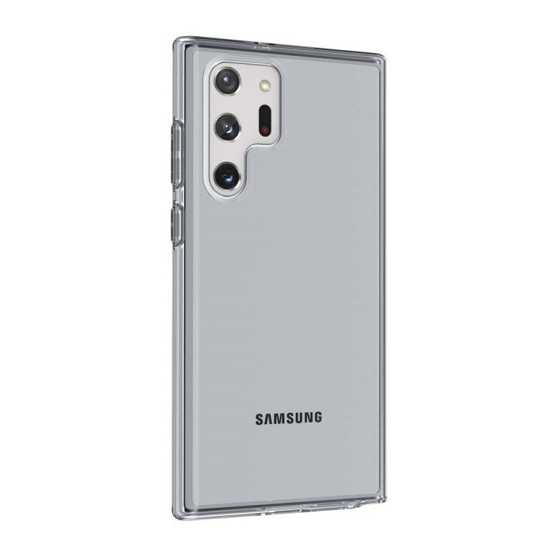 Hoesje voor Samsung Galaxy S22 Ultra 5G Transparant Hybride Gekleurd