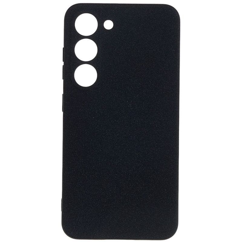 Hoesje voor Samsung Galaxy S23 5G Flexibele Siliconen Mat