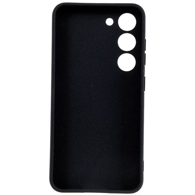 Hoesje voor Samsung Galaxy S23 5G Flexibele Siliconen Mat