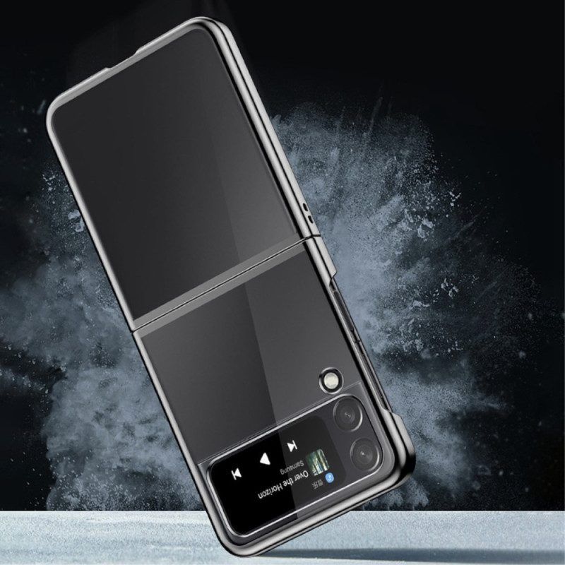 Hoesje voor Samsung Galaxy Z Flip 4 Folio-hoesje Naadloze Gekleurde Contouren