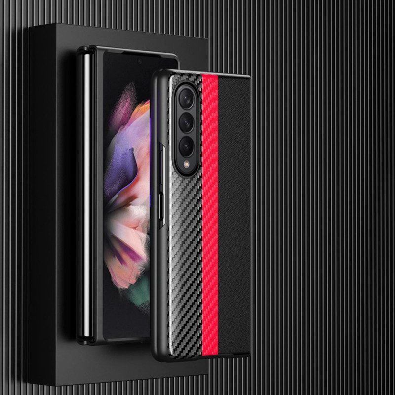 Hoesje voor Samsung Galaxy Z Fold 4 Formule 1 Koolstof