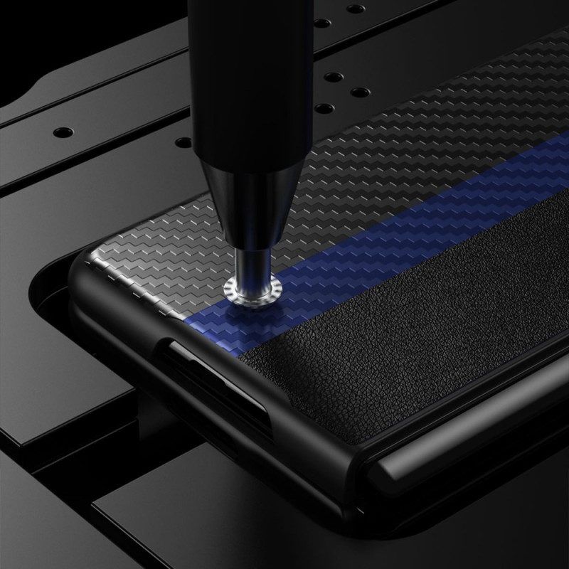 Hoesje voor Samsung Galaxy Z Fold 4 Formule 1 Koolstof