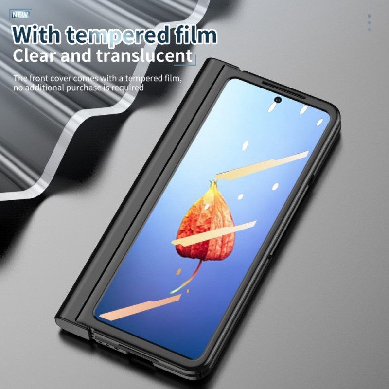 Hoesje voor Samsung Galaxy Z Fold 4 Frosted Shell Met Stylus