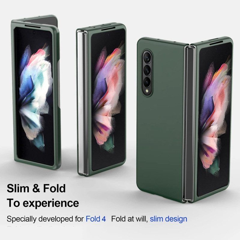 Hoesje voor Samsung Galaxy Z Fold 4 Klassiek Polycarbonaat