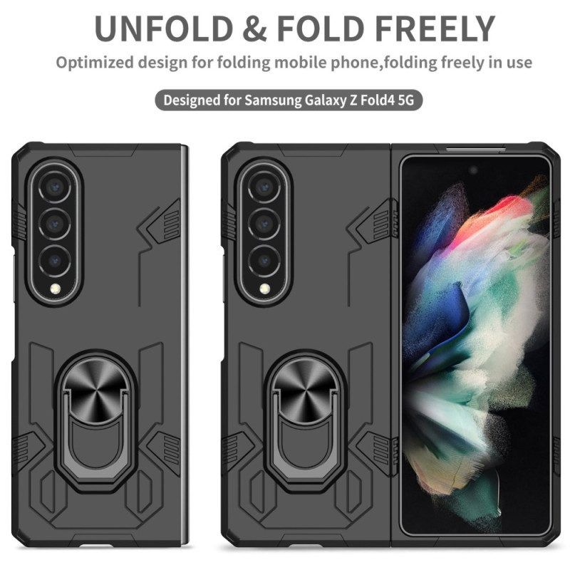 Hoesje voor Samsung Galaxy Z Fold 4 Metalen Ring