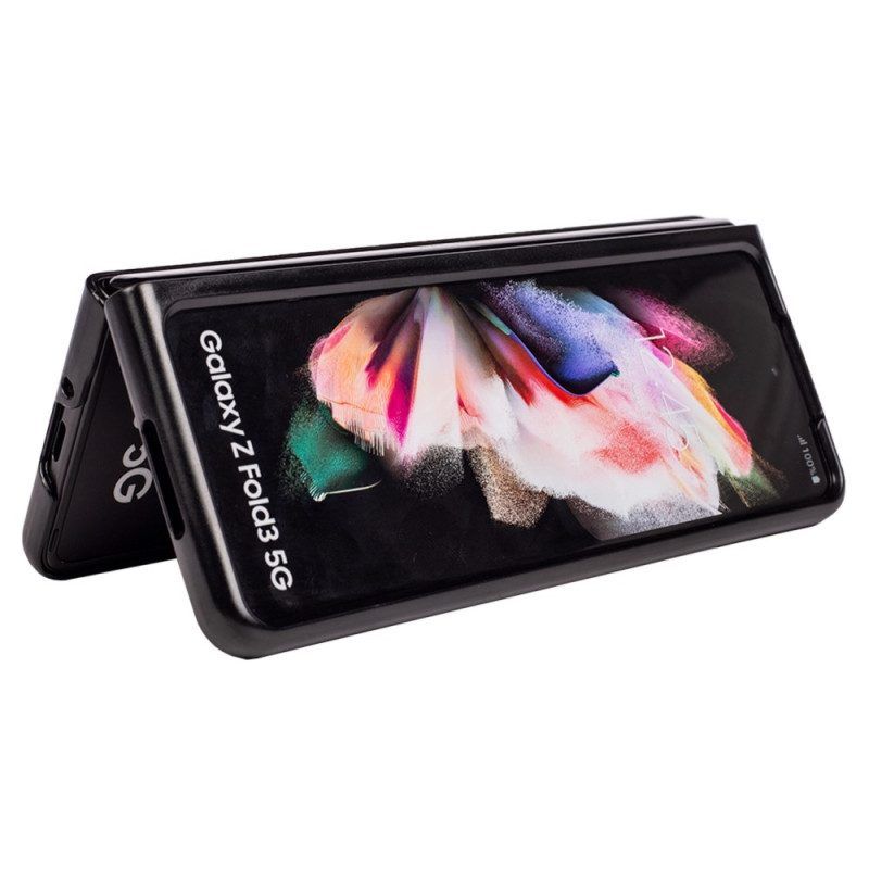 Hoesje voor Samsung Galaxy Z Fold 4 Reliëf Bont