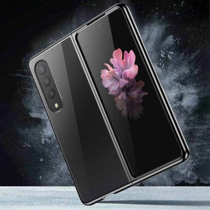 Hoesje voor Samsung Galaxy Z Fold 4 Transparant Metaal