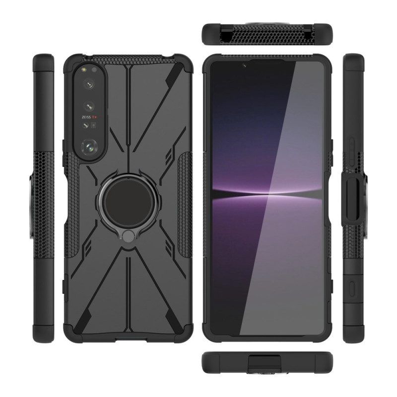 Hoesje voor Sony Xperia 1 IV Roterende Ring