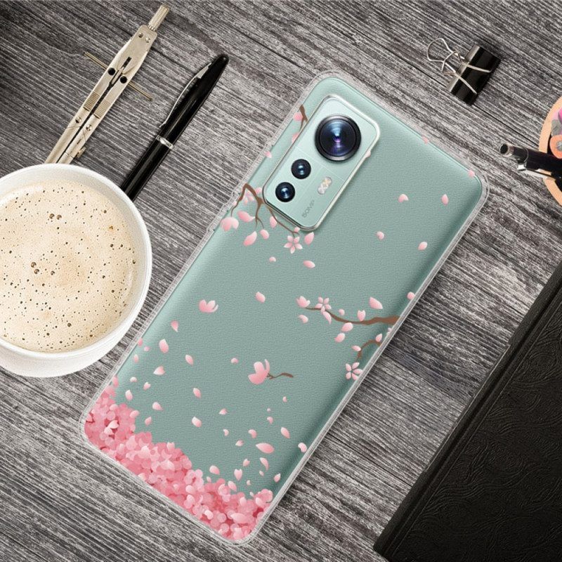 Hoesje voor Xiaomi 12 / 12X Bloem Regen