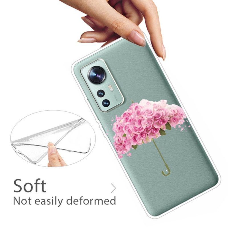 Hoesje voor Xiaomi 12 / 12X Bloemen Paraplu