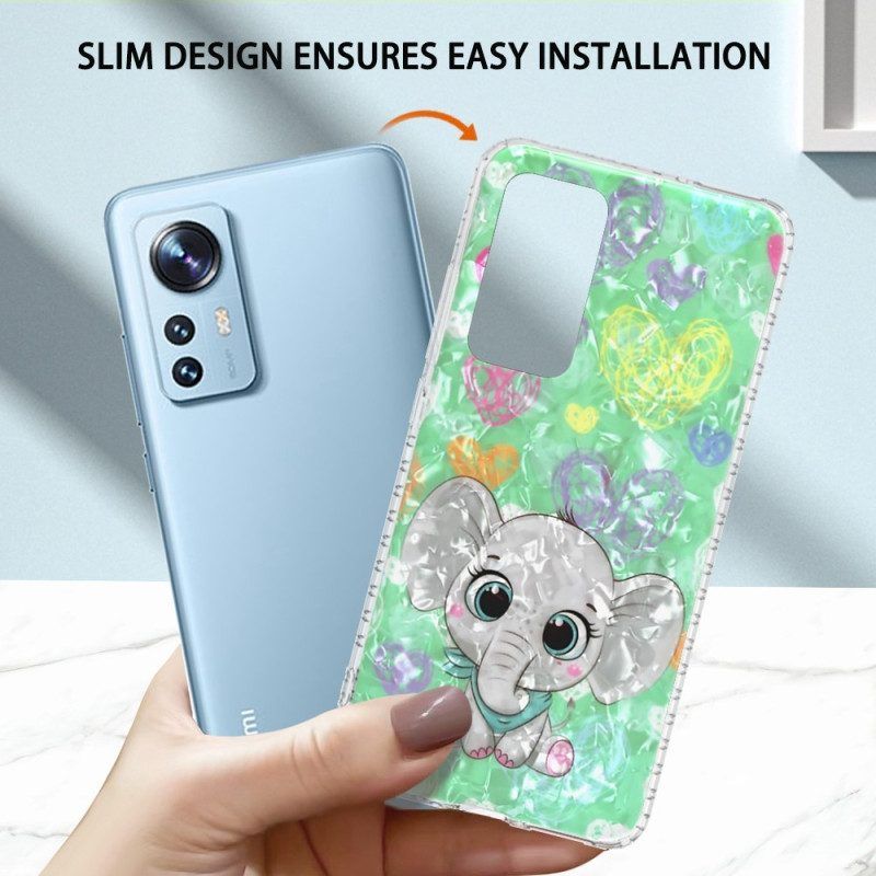 Hoesje voor Xiaomi 12 / 12X Stijlvolle Olifant