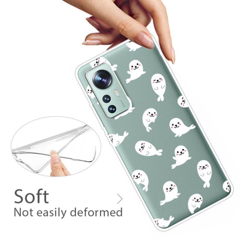 Hoesje voor Xiaomi 12 / 12X Zeeleeuwen Plezier