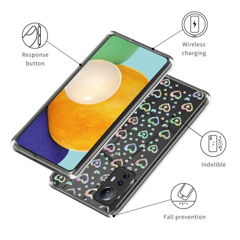 Hoesje voor Xiaomi 12 Lite Anti-gele Harten