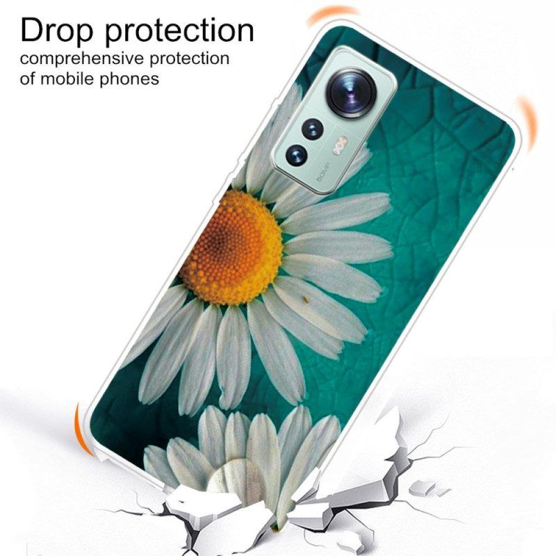 Hoesje voor Xiaomi 12 Pro Bloemen Siliconen