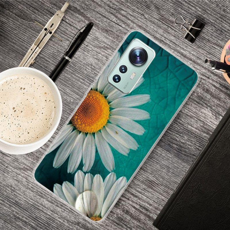 Hoesje voor Xiaomi 12 Pro Bloemen Siliconen