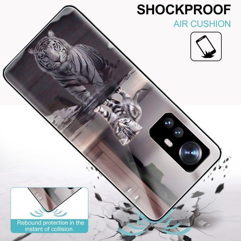 Hoesje voor Xiaomi 12 Pro Kittendroom Van Gehard Glas