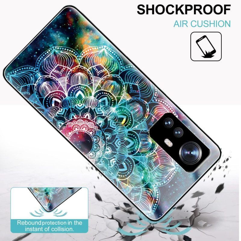 Hoesje voor Xiaomi 12 Pro Mandala Gehard Glas