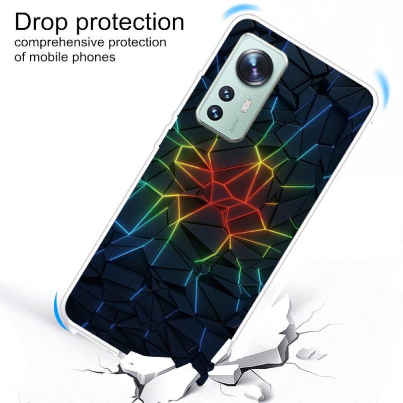 Hoesje voor Xiaomi 12 Pro Silicium Lasers