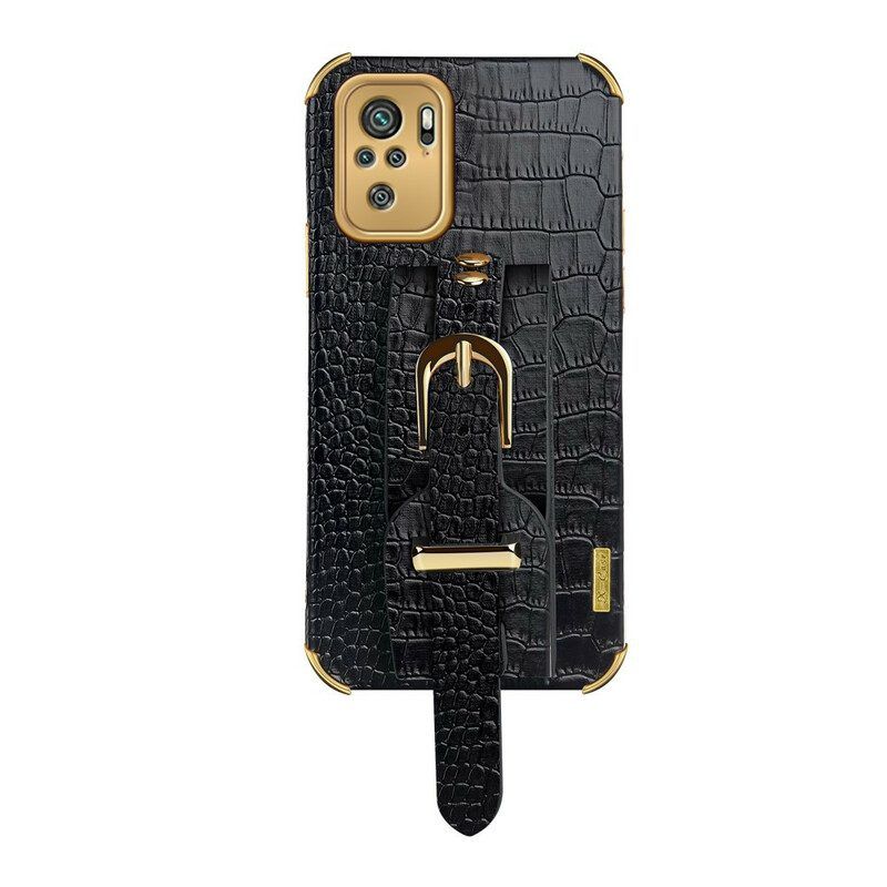 Hoesje voor Xiaomi Redmi Note 10 / 10S Croco Band