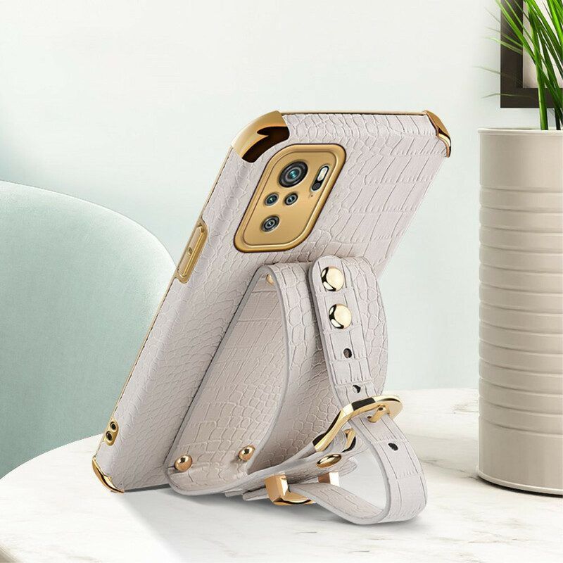 Hoesje voor Xiaomi Redmi Note 10 / 10S Croco Band