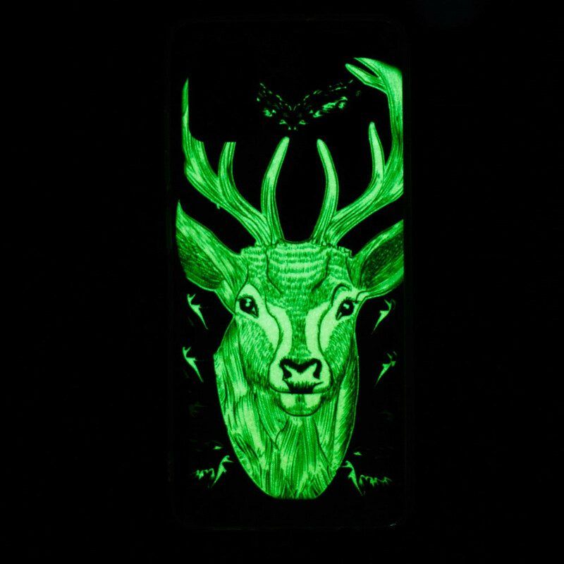 Hoesje voor Xiaomi Redmi Note 10 / 10S Fluorescerende Majestueuze Herten