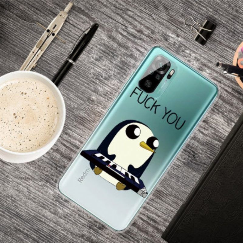 Hoesje voor Xiaomi Redmi Note 10 / 10S Pinguïn Neuk Je