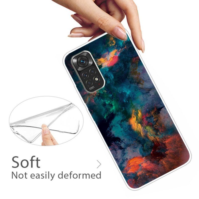 Hoesje voor Xiaomi Redmi Note 11 / 11S Kleurrijke Wolken