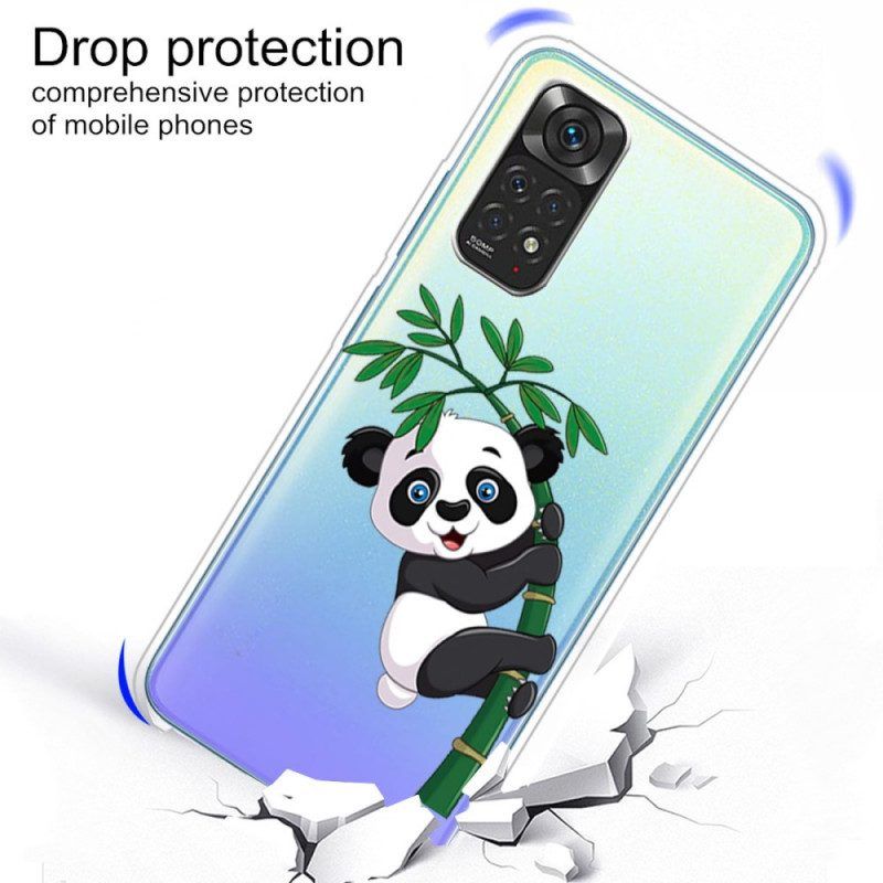 Hoesje voor Xiaomi Redmi Note 11 / 11S Panda Op Bamboe