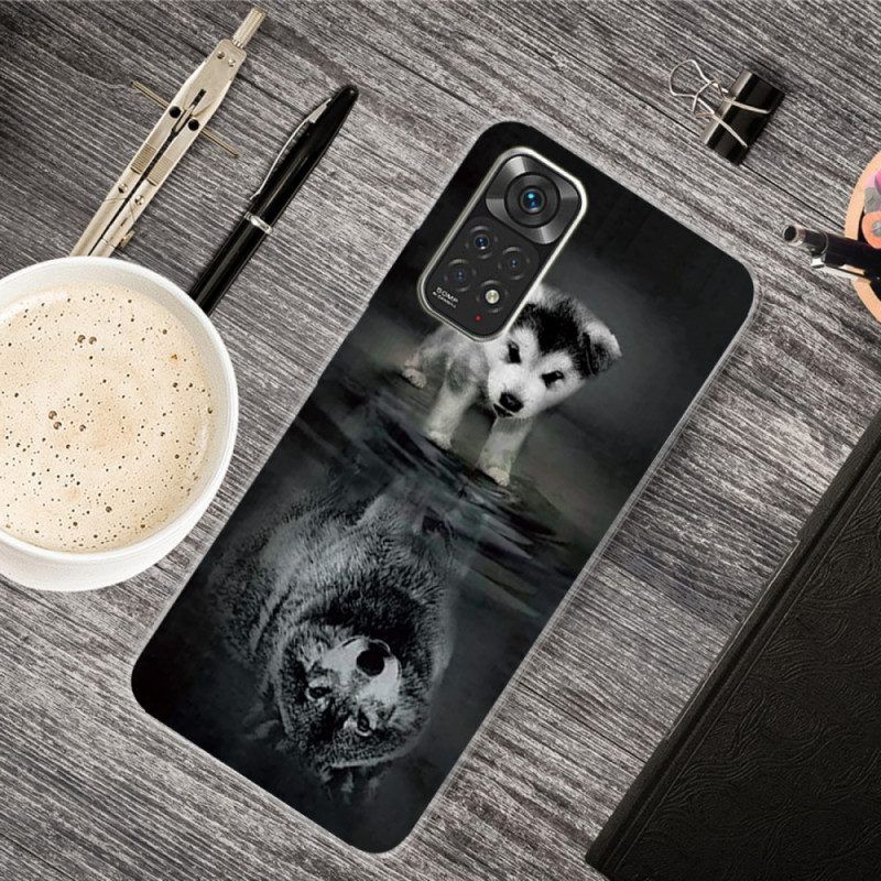 Hoesje voor Xiaomi Redmi Note 11 / 11S Puppy-droom