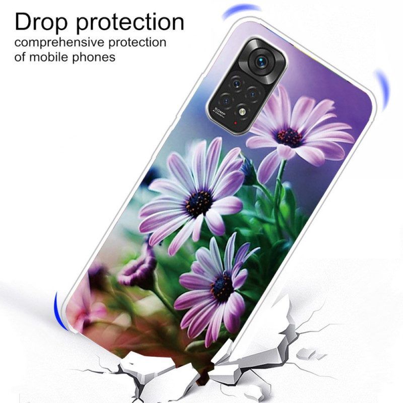 Hoesje voor Xiaomi Redmi Note 11 / 11S Realistische Bloemen