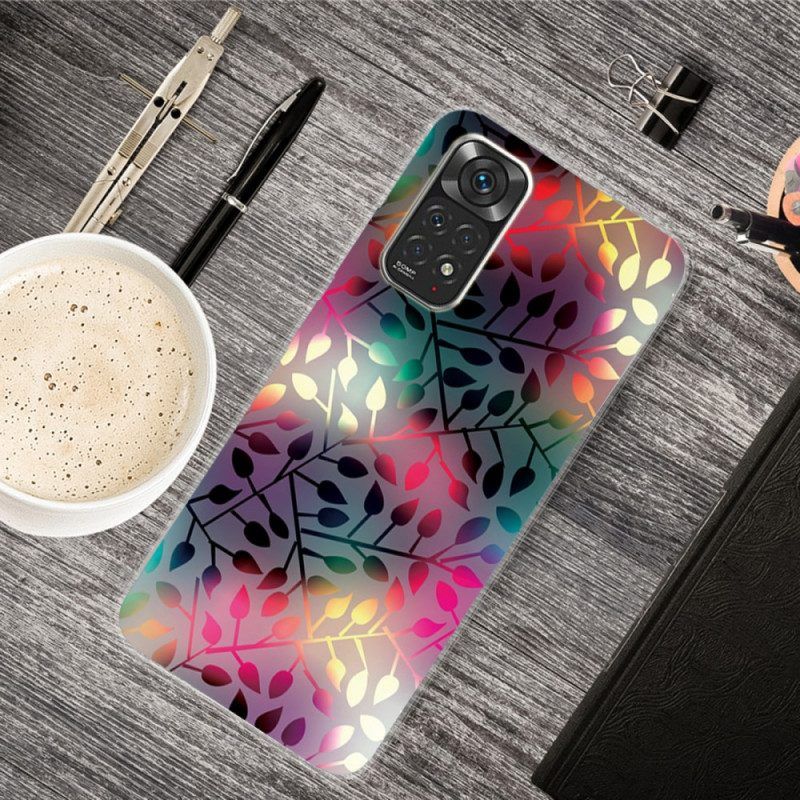 Hoesje voor Xiaomi Redmi Note 11 Pro / 11 Pro 5G Bladeren